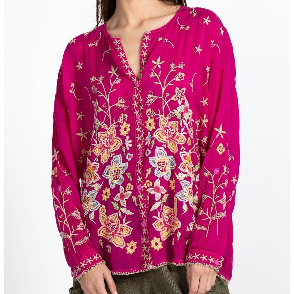 Johnny Was Jenai Blouse S